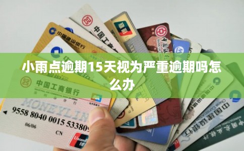 小雨点逾期15天视为严重逾期吗怎么办 小雨点逾期15天视为严重逾期吗怎么办