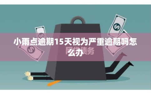 小雨点逾期15天视为严重逾期吗怎么办