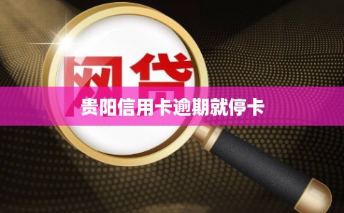 贵阳信用卡逾期就停卡