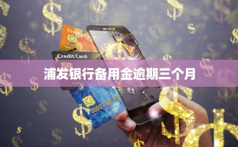 浦发银行备用金逾期三个月 浦发银行备用金逾期三个月