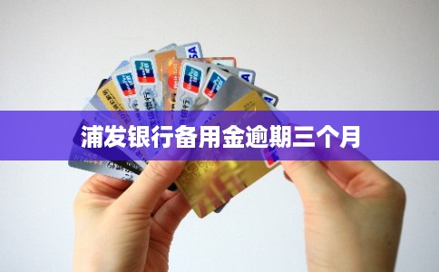 浦发银行备用金逾期三个月 浦发银行备用金逾期三个月