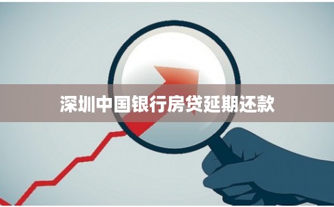 深圳中国银行房贷延期还款 深圳中国银行房贷延期还款