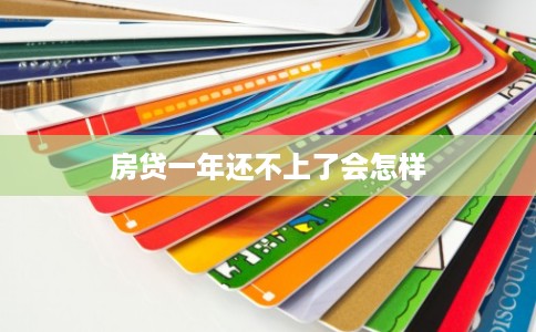 房贷一年还不上了会怎样
