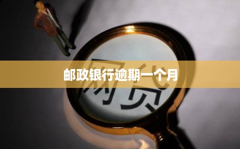 邮政银行逾期一个月 邮政银行逾期一个月