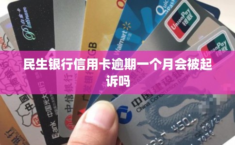 民生银行信用卡逾期一个月会被起诉吗 民生银行信用卡逾期一个月会被起诉吗