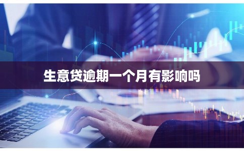 生意贷逾期一个月有影响吗 生意贷逾期一个月有影响吗