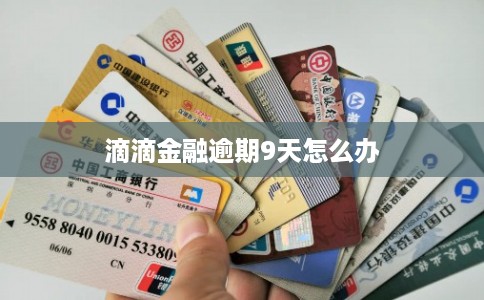 滴滴金融逾期9天怎么办 滴滴金融逾期9天怎么办