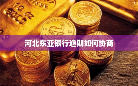 河北东亚银行逾期如何协商