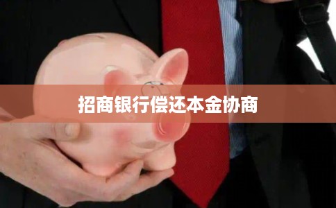 招商银行偿还本金协商