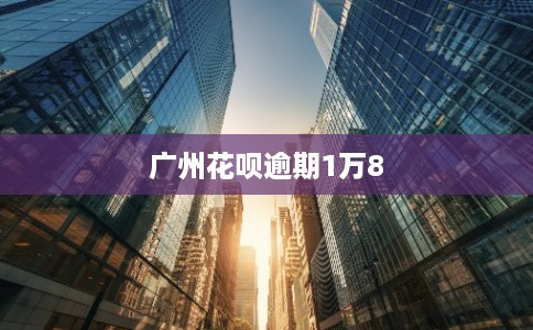 广州花呗逾期1万8