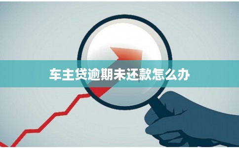 车主贷逾期未还款怎么办