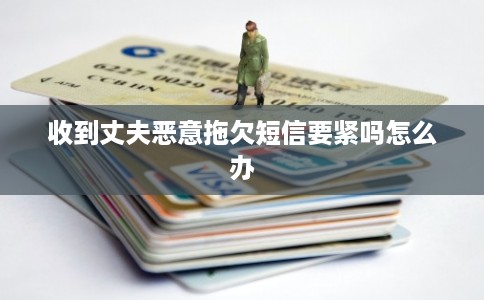 收到丈夫恶意拖欠短信要紧吗怎么办 收到丈夫恶意拖欠短信要紧吗怎么办