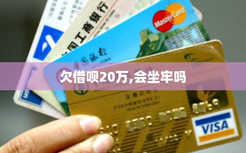 欠借呗20万,会坐牢吗