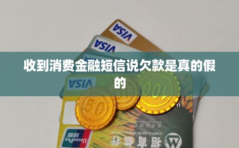 收到消费金融短信说欠款是真的假的