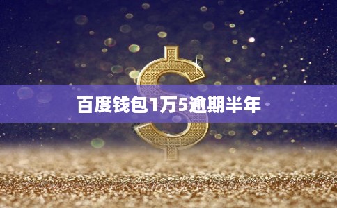 百度钱包1万5逾期半年