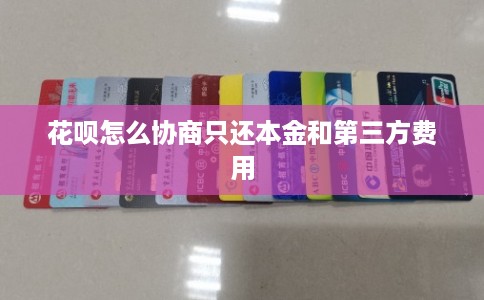 花呗怎么协商只还本金和第三方费用