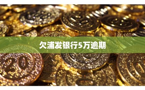 欠浦发银行5万逾期 欠浦发银行5万逾期