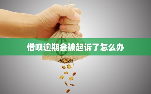 借呗逾期会被起诉了怎么办