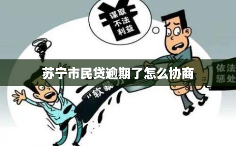 苏宁市民贷逾期了怎么协商