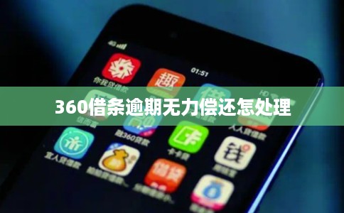 360借条逾期无力偿还怎处理