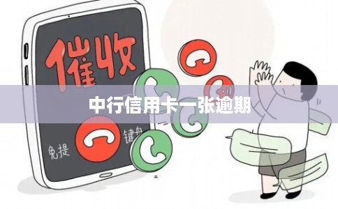 中行信用卡一张逾期