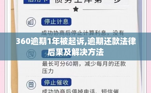 360逾期1年被起诉,逾期还款法律后果及解决方法