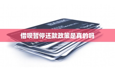 借呗暂停还款政策是真的吗