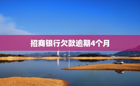 招商银行欠款逾期4个月