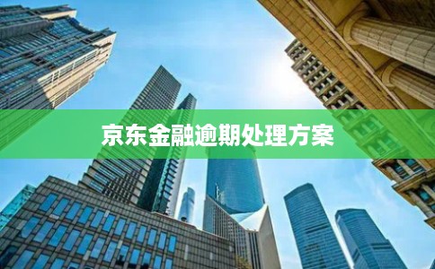 京东金融逾期处理方案