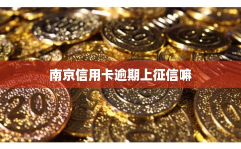 南京信用卡逾期上征信嘛