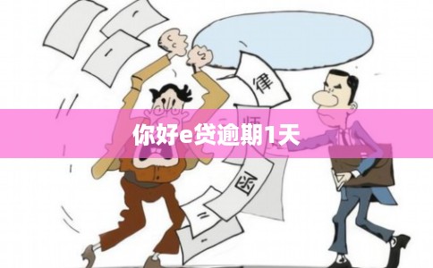 你好e贷逾期1天