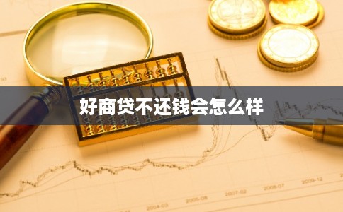 好商贷不还钱会怎么样