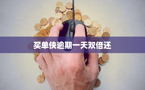 买单侠逾期一天双倍还