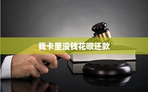 我卡里没钱花呗还款 我卡里没钱花呗还款