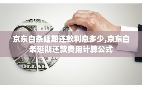 京东白条延期还款利息多少,京东白条延期还款费用计算公式