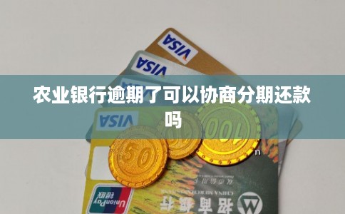 农业银行逾期了可以协商分期还款吗