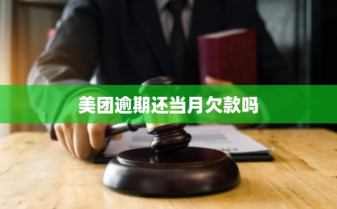 美团逾期还当月欠款吗