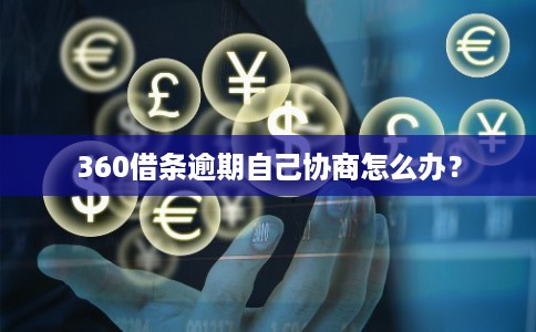 360借条逾期自己协商怎么办？