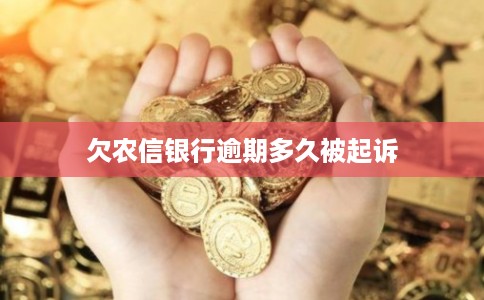 欠农信银行逾期多久被起诉