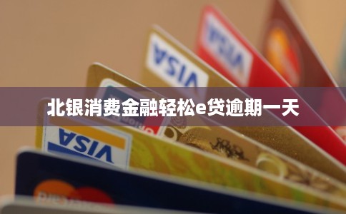 北银消费金融轻松e贷逾期一天