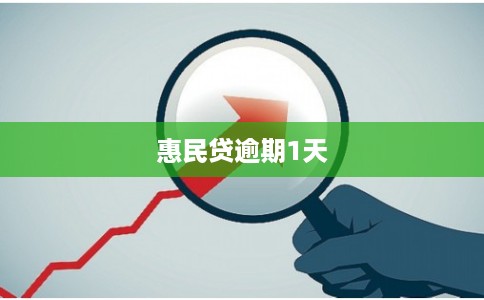 惠民贷逾期1天