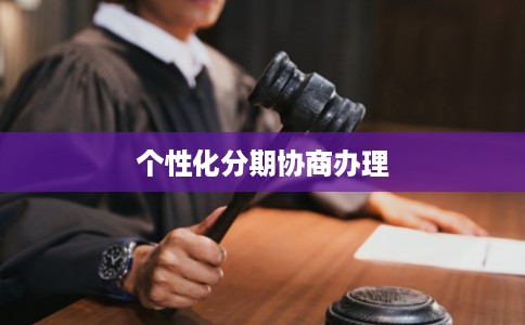 个性化分期协商办理