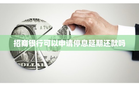 招商银行可以申请停息延期还款吗
