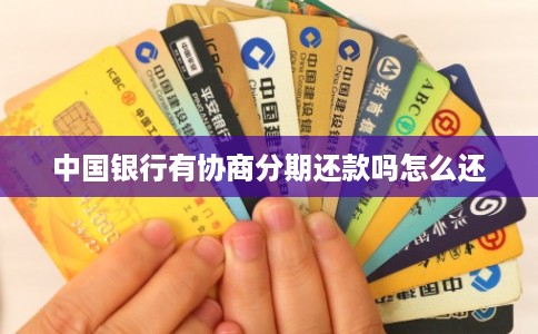 中国银行有协商分期还款吗怎么还