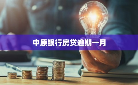 中原银行房贷逾期一月