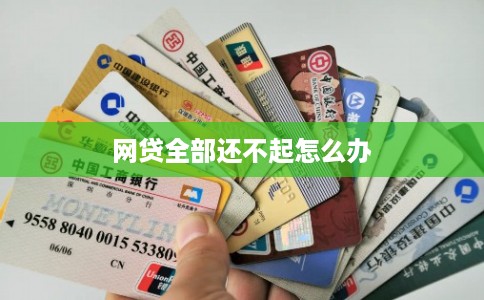 网贷全部还不起怎么办