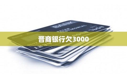 晋商银行欠3000