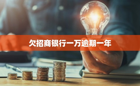 欠招商银行一万逾期一年