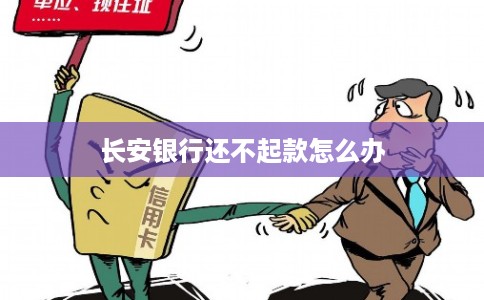 长安银行还不起款怎么办