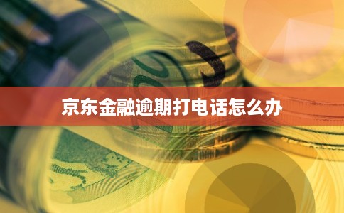 京东金融逾期打电话怎么办